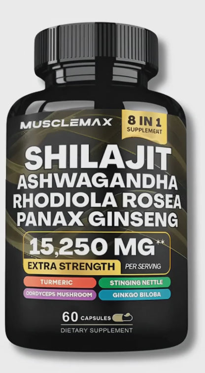 Suplemento Natural Energizante  -60 cápsulas